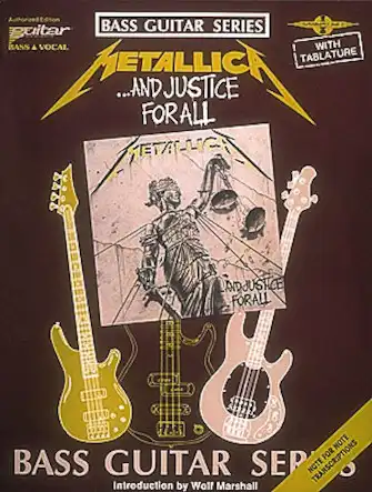 Metallica - AND JUSTICE FOR ALL - Bass TAB
